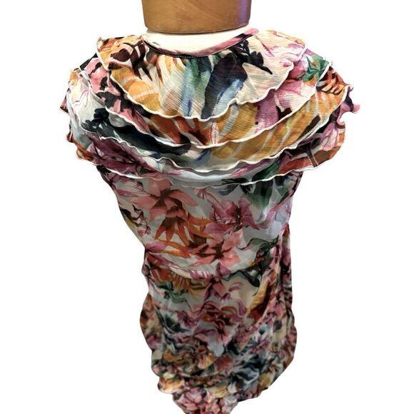Monash Apparel Floral Chiffon Maxi Dress – NWT – Size S - Picture 10 of 10